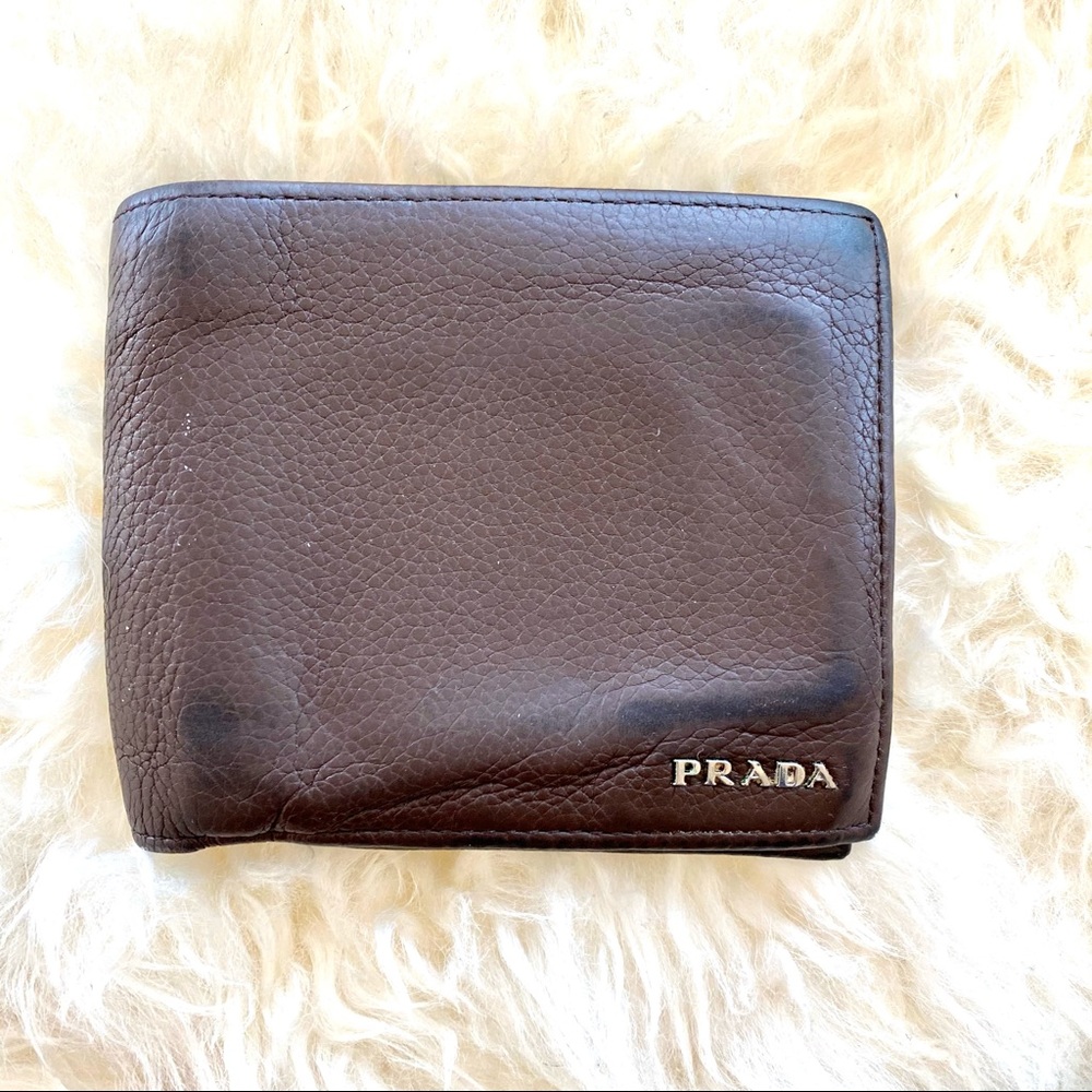 PRADA MENS BIFOLD WALLET